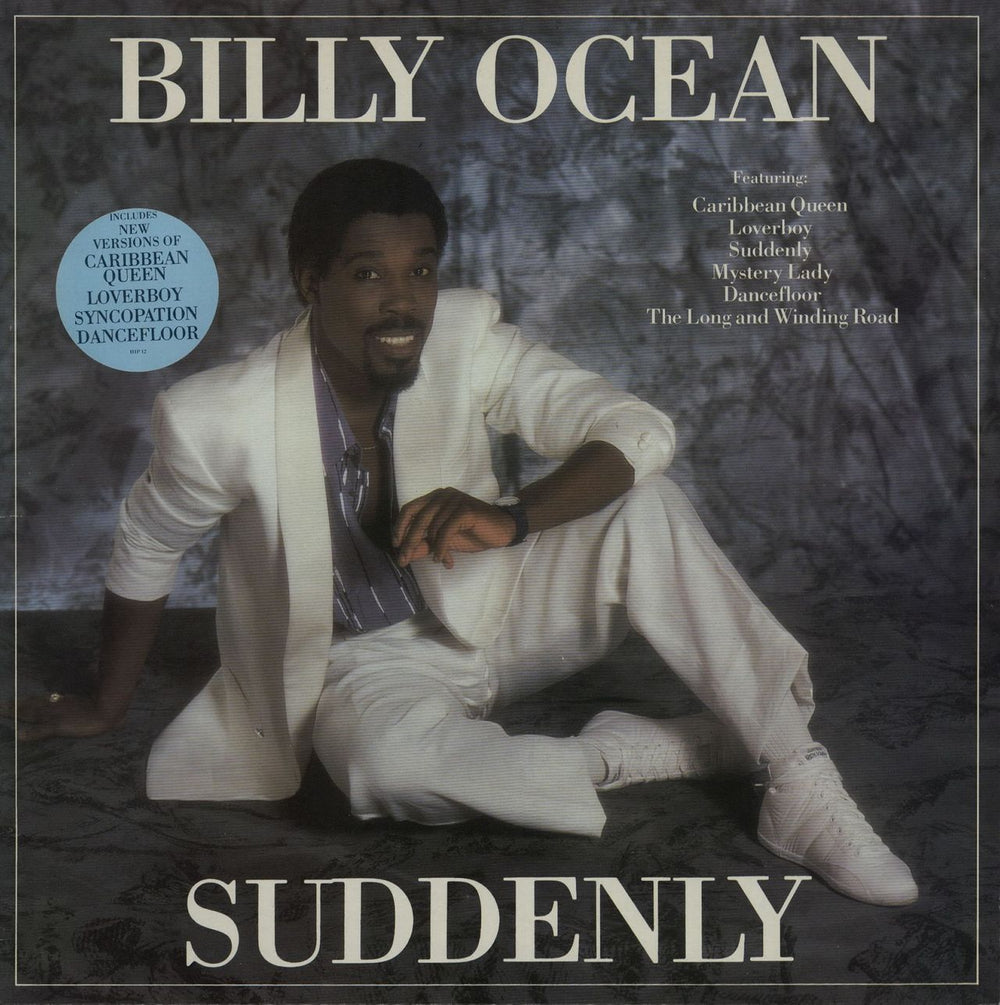 Billy Ocean Suddenly - 3rd UK vinyl LP album (LP record) HIP12