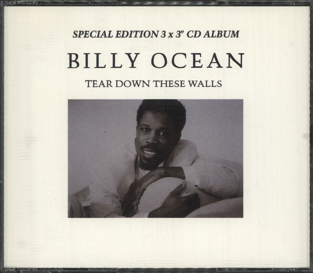 Billy Ocean Tear Down These Walls - Special Edition 3 x 3" CD Album UK 3" CD single (CD3) CHIPX57