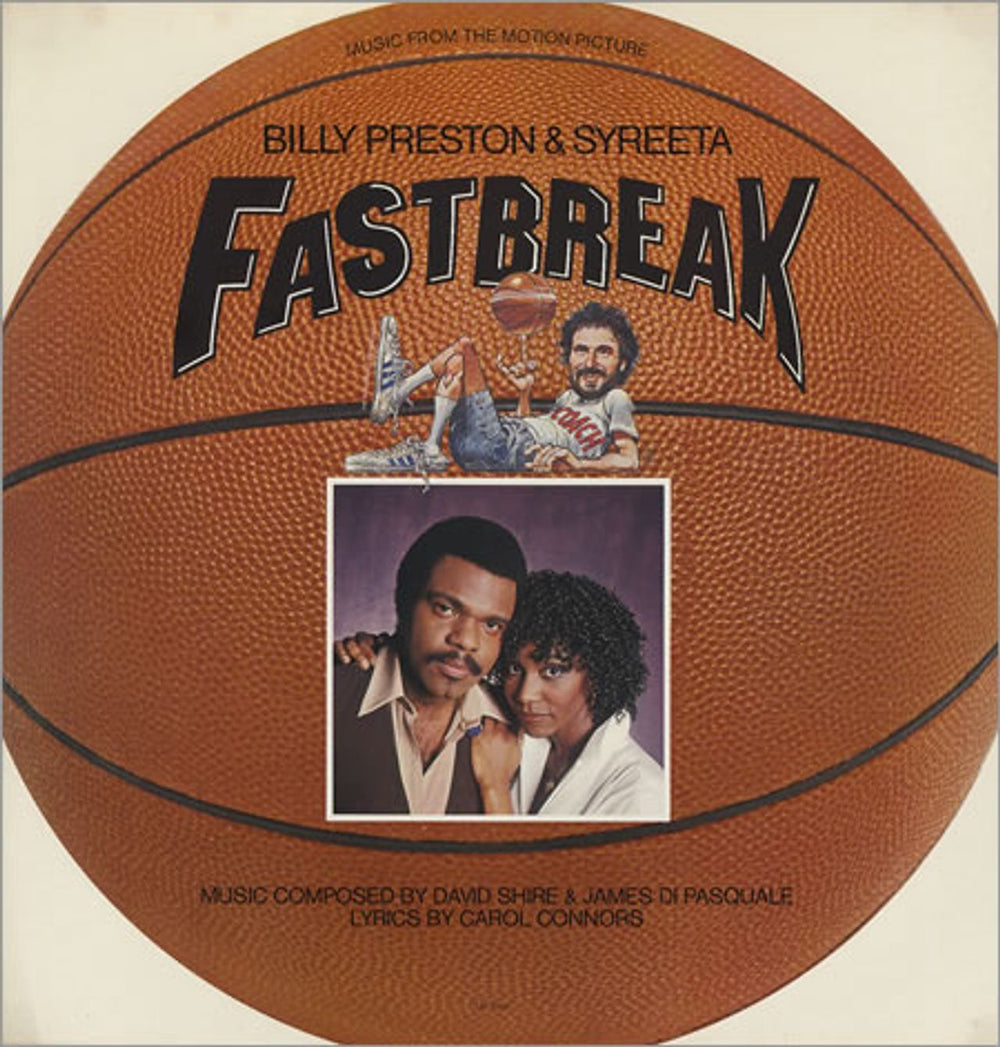 Billy Preston Fastbreak US Promo vinyl LP album (LP record) M7-915R1