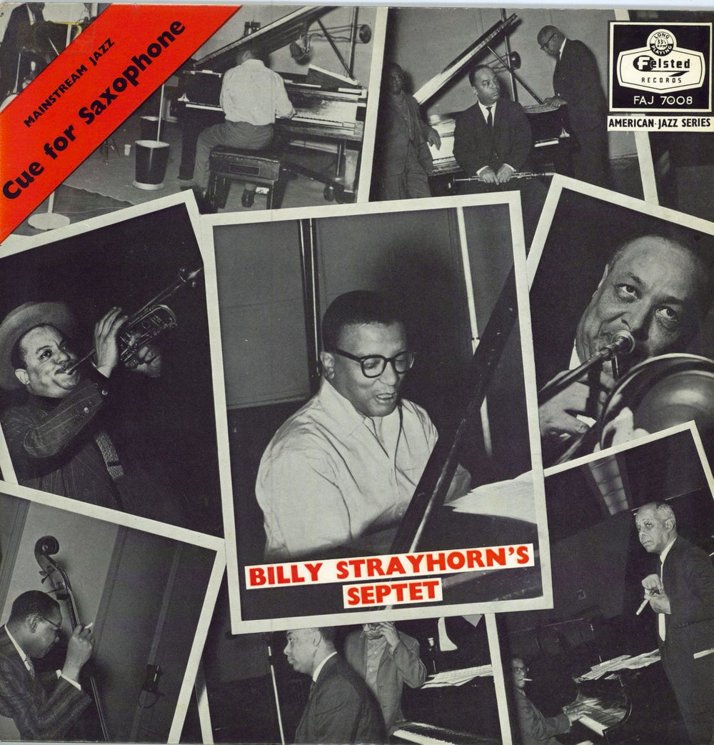 Billy Strayhorn Cue For Saxophone UK vinyl LP album (LP record) FAJ7008