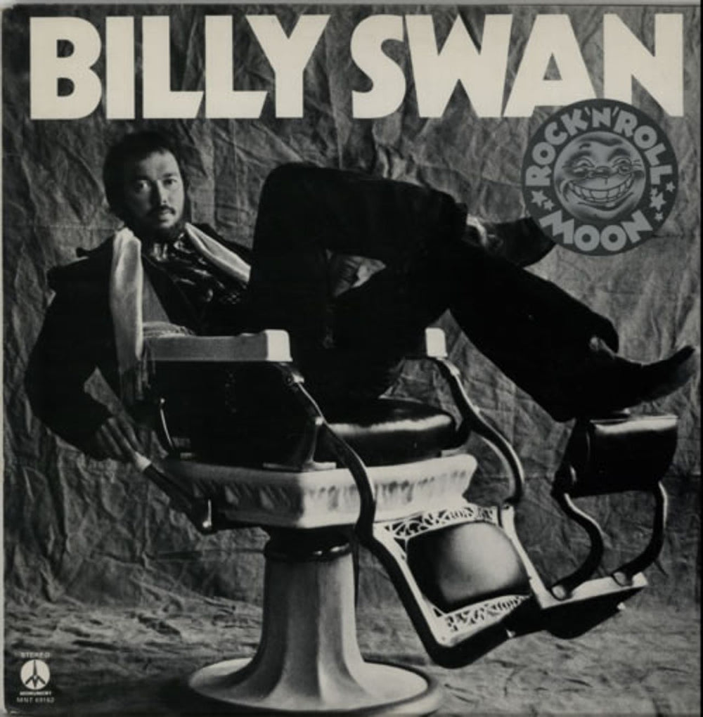 Billy Swan Rock 'N Roll Moon UK vinyl LP album (LP record) MNT69162