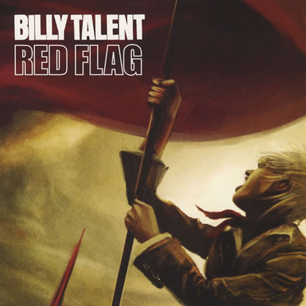 Billy Talent Red Flag - Red Vinyl UK 7" vinyl single (7 inch record / 45) AT0256X