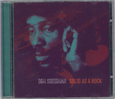 Bim Sherman Solid As A Rock UK CD single (CD5 / 5") MNT9CD