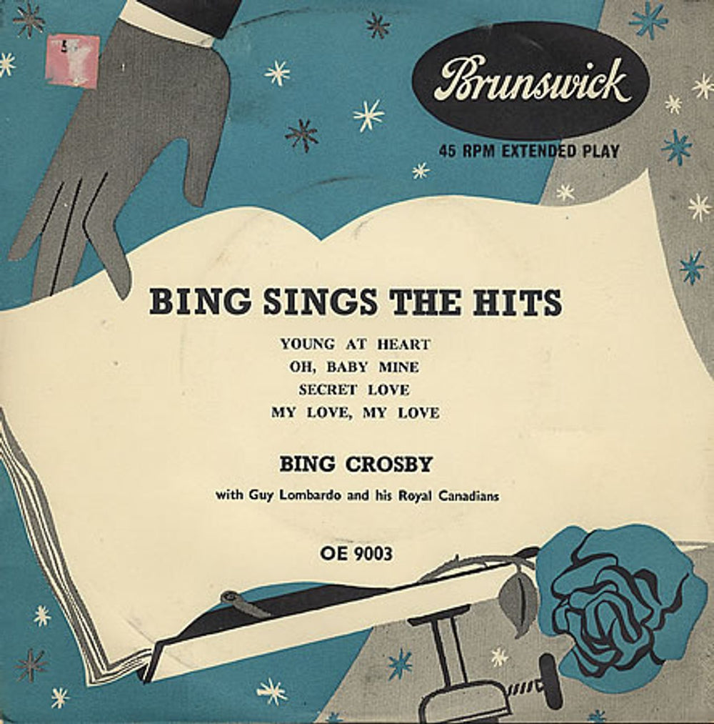 Bing Crosby Bing Sings The Hits UK 7" vinyl single (7 inch record / 45) OE9003