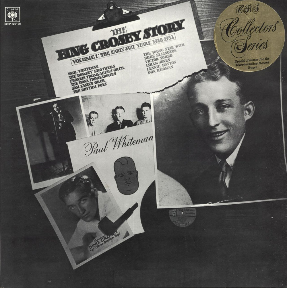Bing Crosby The Bing Crosby Story Volume 1 Australian 2-LP vinyl record set (Double LP Album) S2BP220159