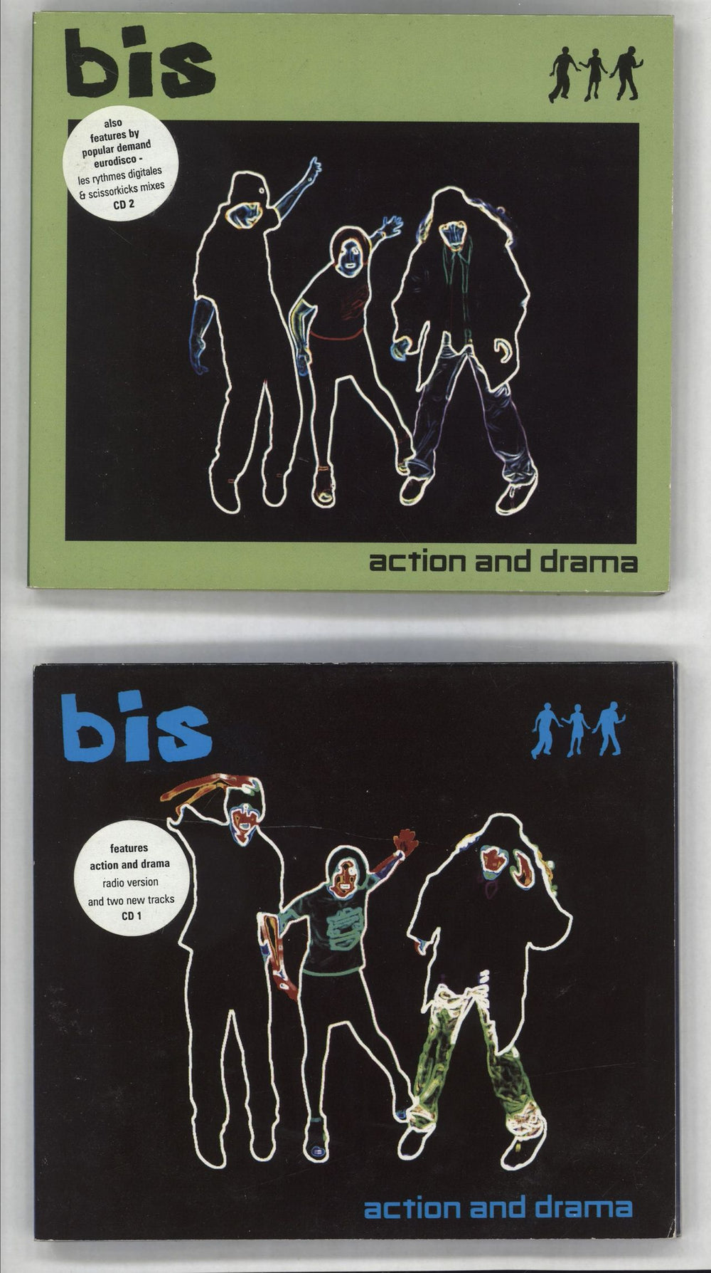 Bis Action And Drama UK 2-CD single set (Double CD single) WIJ95CD/X