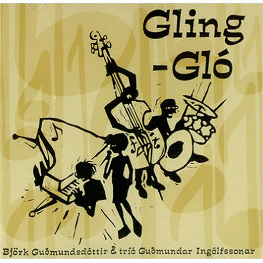 Björk Gling-glo Icelandic CD album (CDLP) TPLP61CD