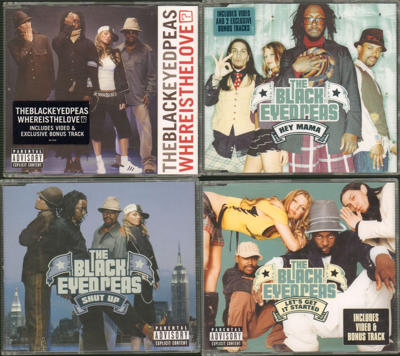 Black Eyed Peas The 'Elephunk' CD Singles UK CD single — RareVinyl.com