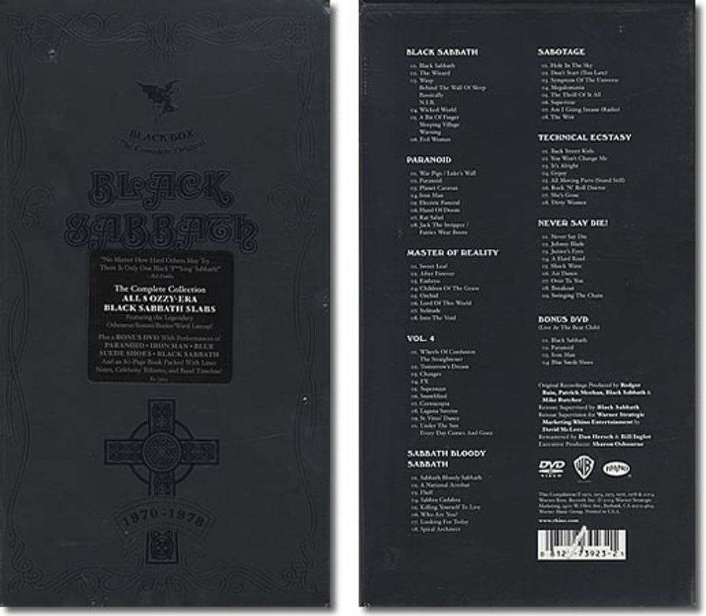 BLACK SABBATH THE COMPLETE ALBUMS BOX | www.guimmis.com.br