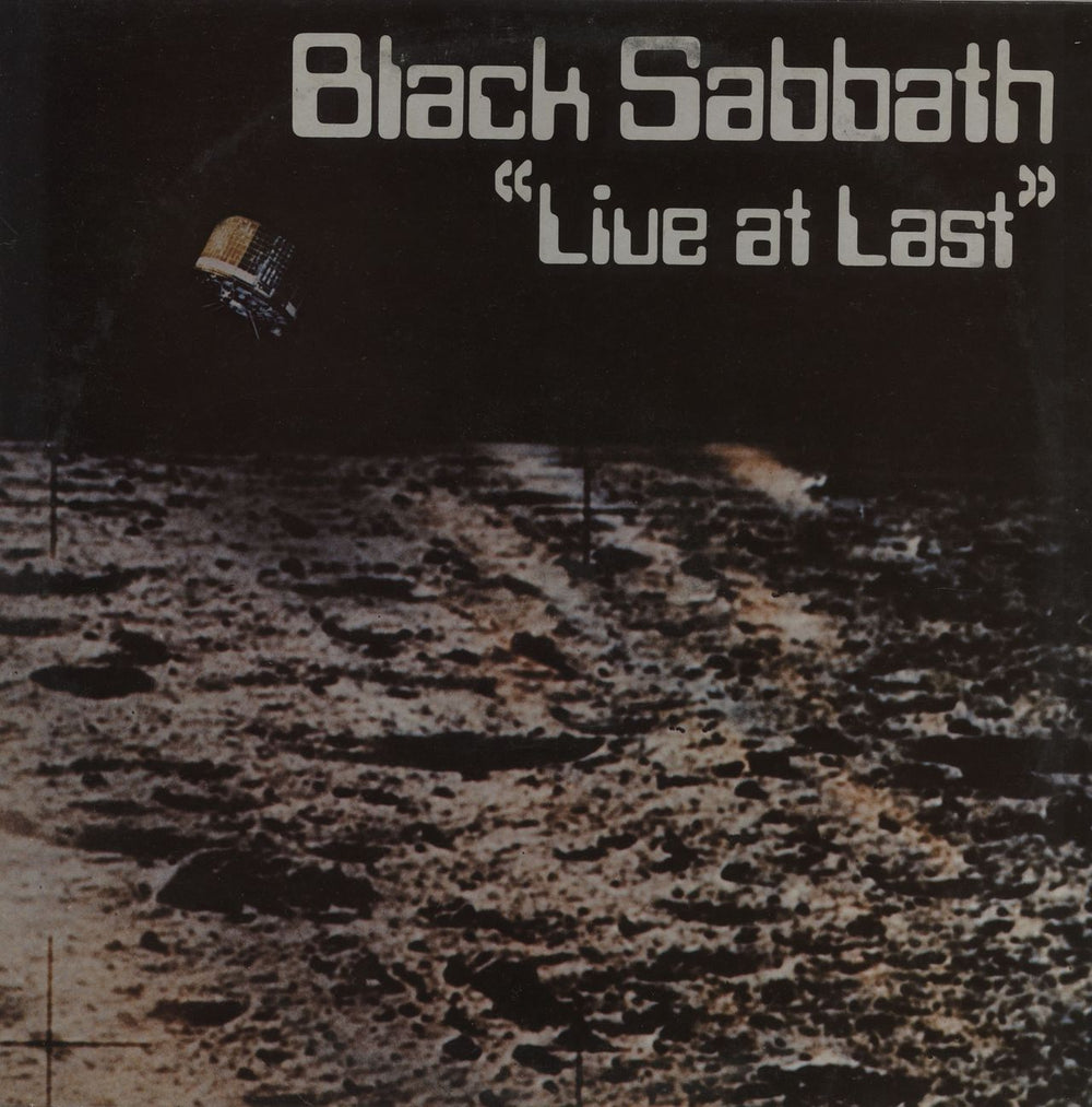 Black Sabbath Live At Last Irish vinyl LP album (LP record) BS001