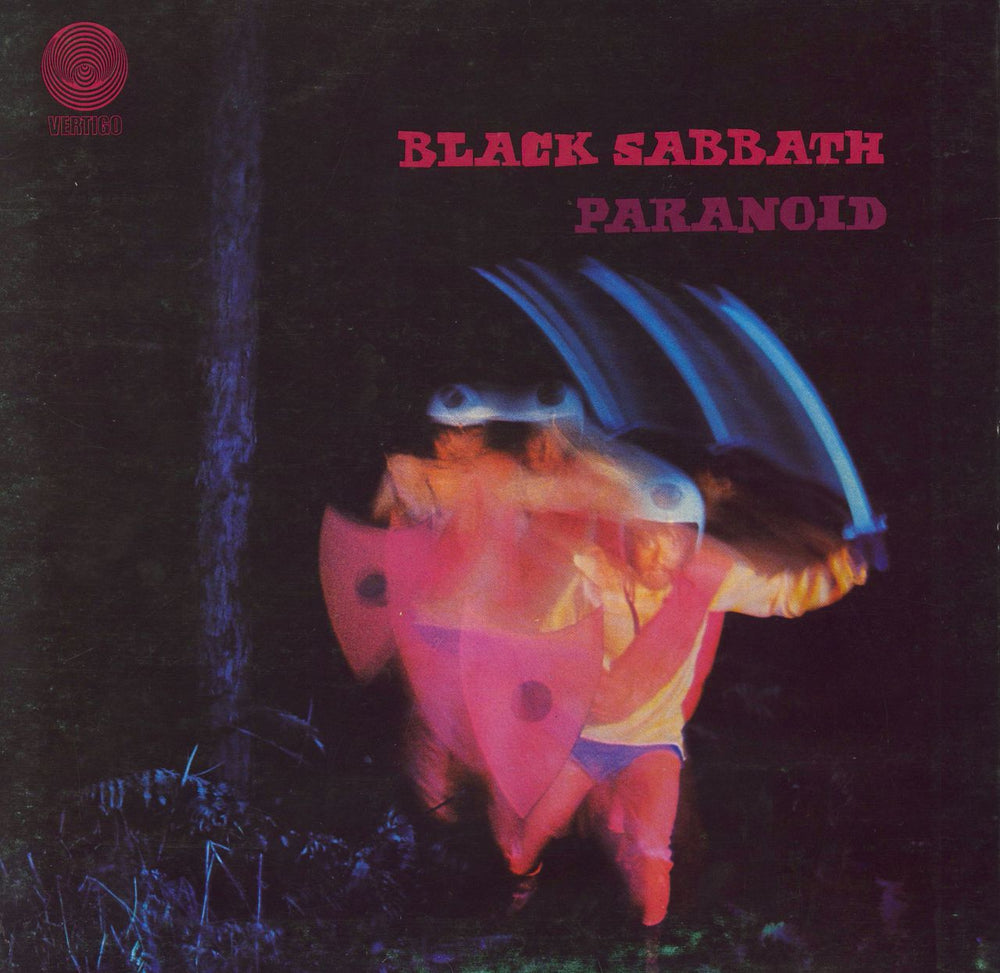 Black Sabbath Paranoid Italian vinyl LP album (LP record) 6360011