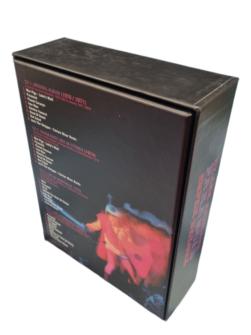 Black Sabbath Paranoid - Super Deluxe UK CD Album Box Set 4050538619751