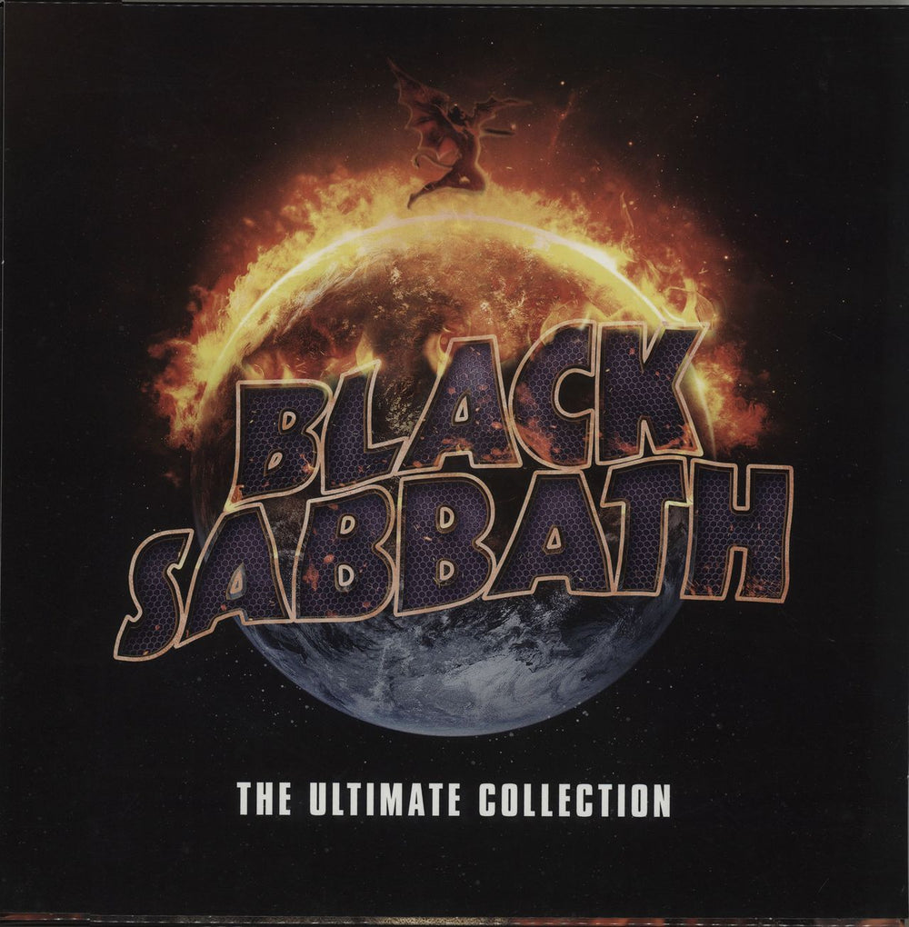 Black Sabbath The Ultimate Collection UK 4-LP vinyl album record set BMGCAT4LP83