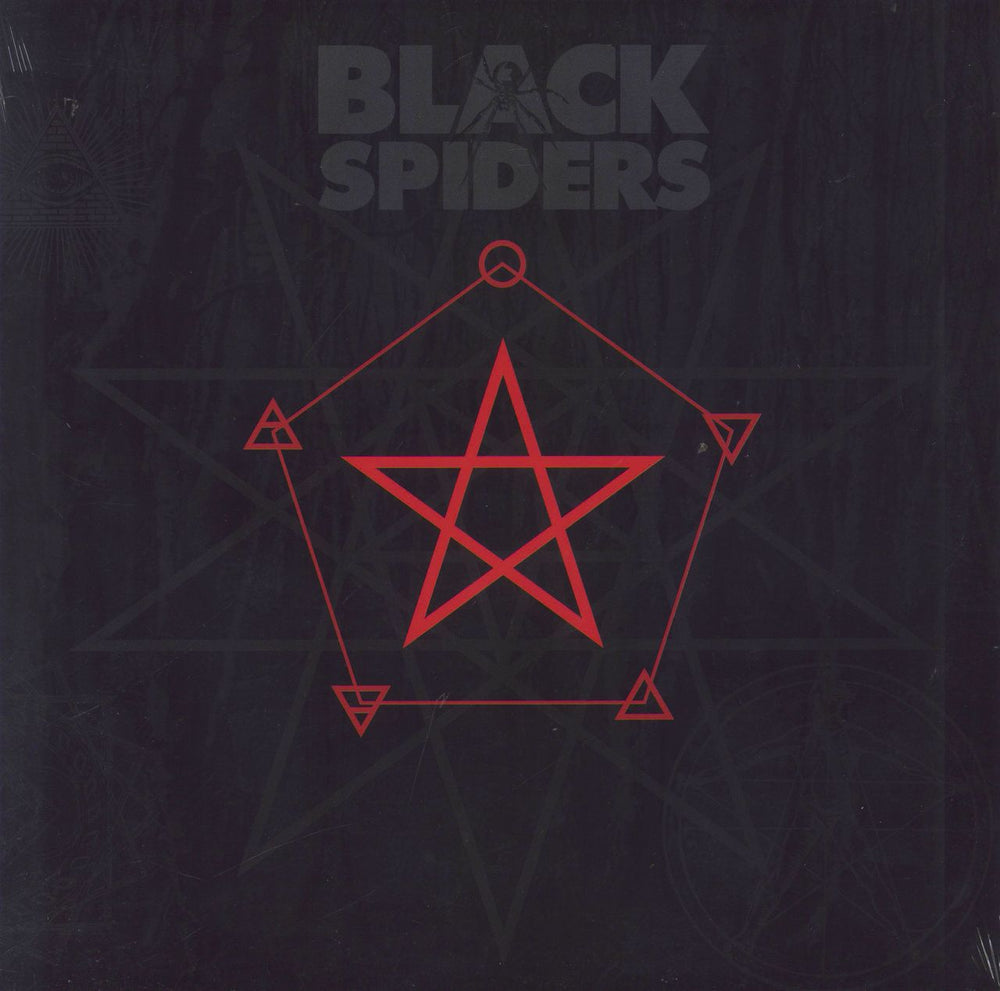 Black Spiders Black Spiders - Red Diablo Vinyl - Sealed UK vinyl LP album (LP record) DRLP21006