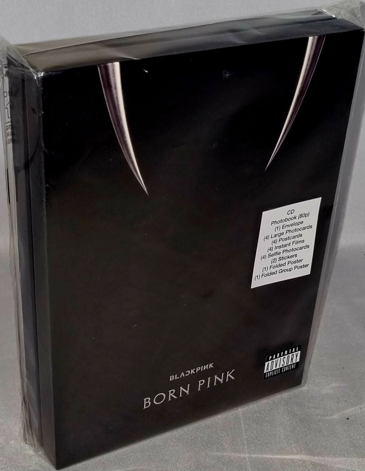 Blackpink Born Pink: Black Version Box Set Korean Cd album box set