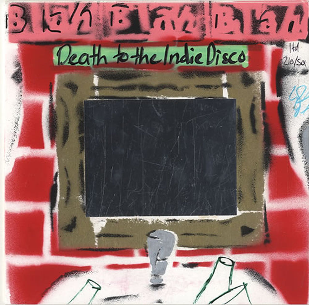 Blah Blah Blah Death To The Indie Disco UK 7" vinyl single (7 inch record / 45) KIDS021