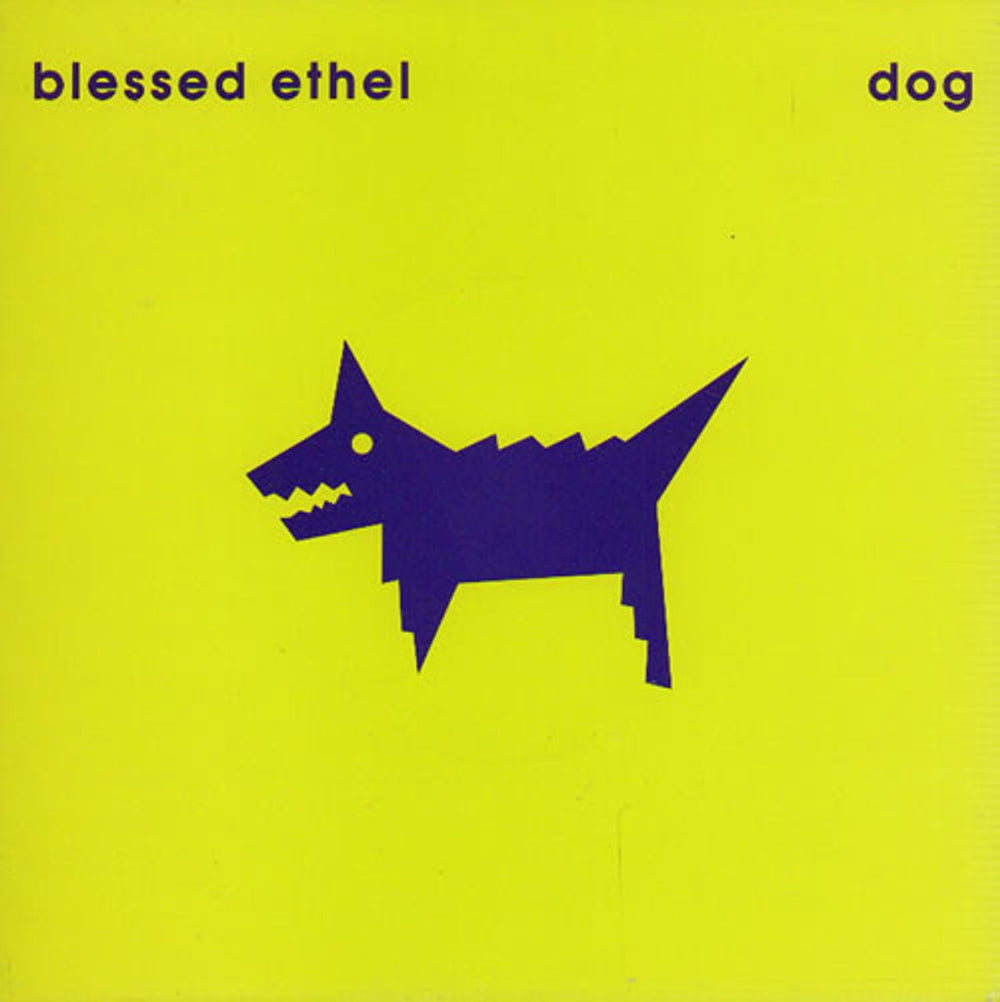 Blessed Ethel Dog - Purple Vinyl UK 7" vinyl single (7 inch record / 45) 2DM03