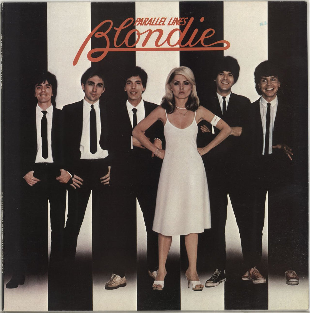 Blondie Parallel Lines UK vinyl LP album (LP record) CDL1192