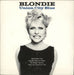 Blondie Union City Blue - Blue Vinyl UK 12" vinyl single (12 inch record / Maxi-single) 12CHS5027