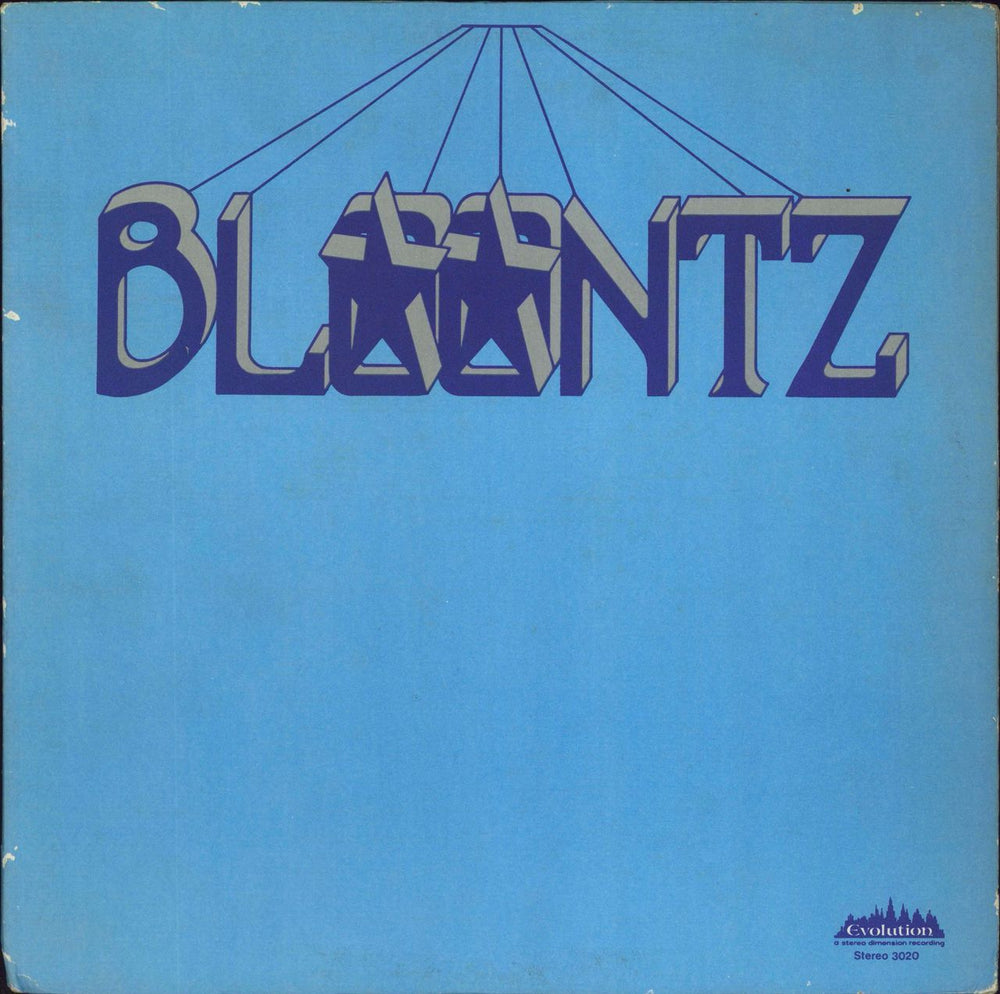 Bloontz Bloontz US vinyl LP album (LP record) 3020