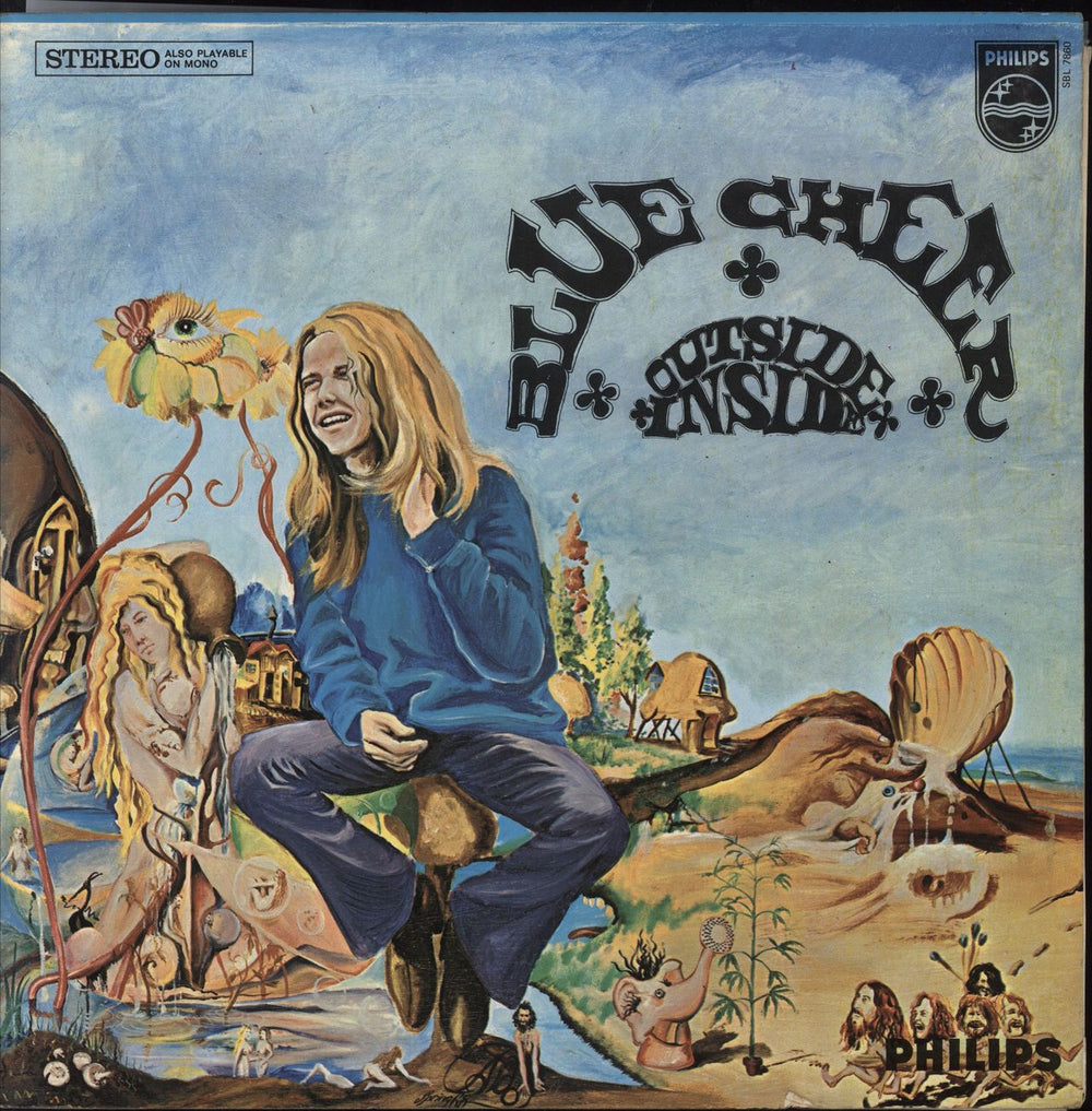 Blue Cheer Outside Inside UK vinyl LP album (LP record) SBL7860