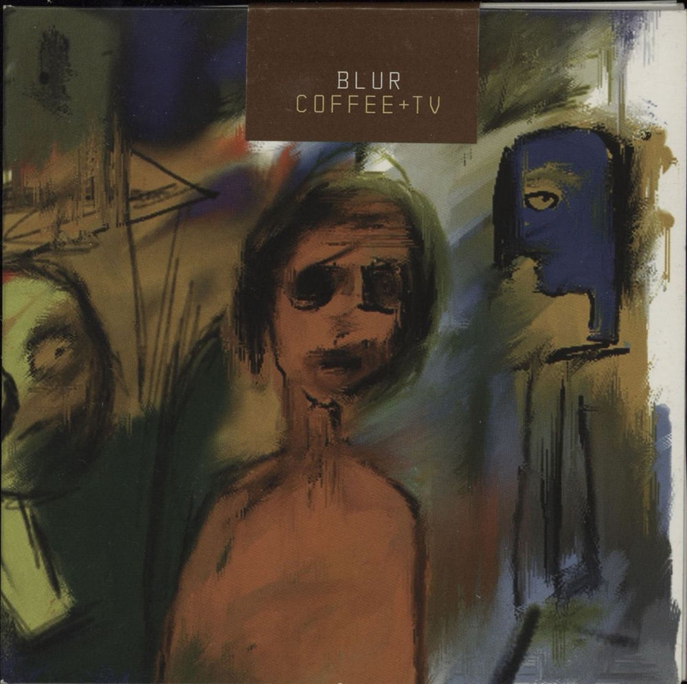 Blur Coffee + TV - Sticker Sealed UK CD single (CD5 / 5") CDFOODS122