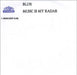 Blur Music Is My Radar UK Promo CD-R acetate CD ACETATE