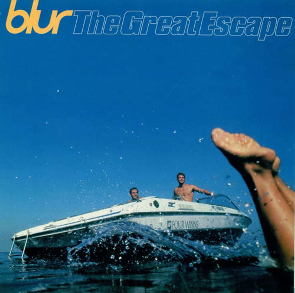 Blur The Great Escape UK vinyl LP album (LP record) FOODLP14