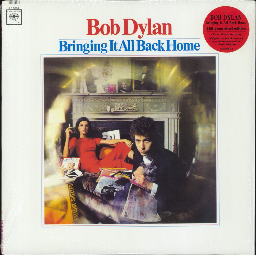 Bob Dylan Bringing It All Back Home - 180gm Vinyl + Shrink US vinyl LP album (LP record) LP5070