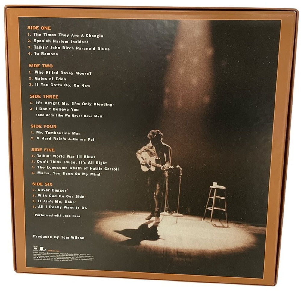 Bob Dylan Concert At Philharmonic Hall [The Bootleg Series Volume 6] US 3-LP vinyl record set (Triple LP Album) DYL3LCO777629