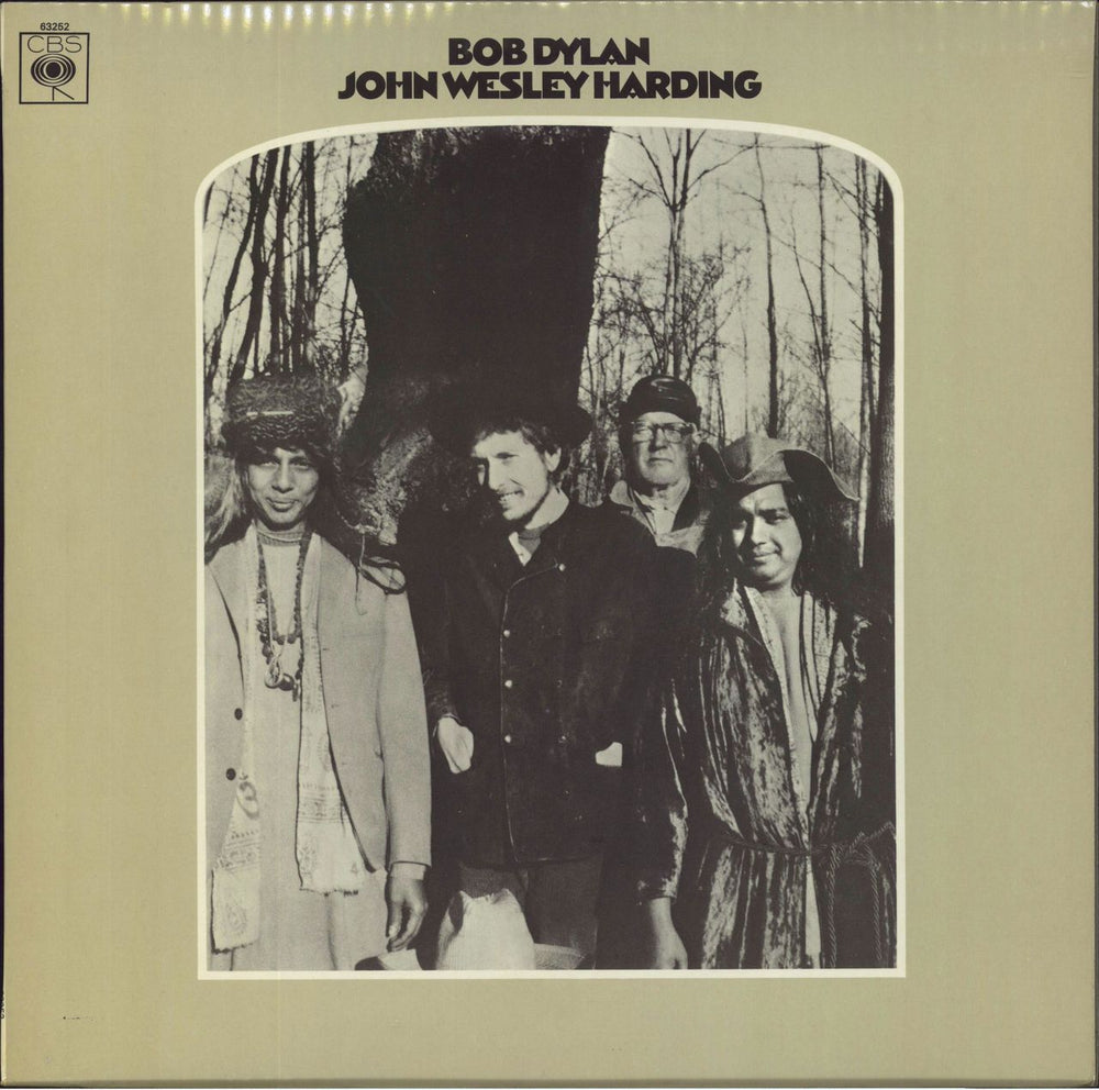 Bob Dylan John Wesley Harding - 1st Mono UK vinyl LP album (LP record) 63252