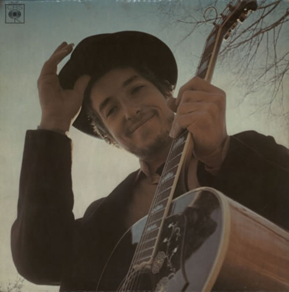 Bob Dylan Nashville Skyline - 1st Stereo - Upton - EX UK vinyl LP album (LP record) 63601