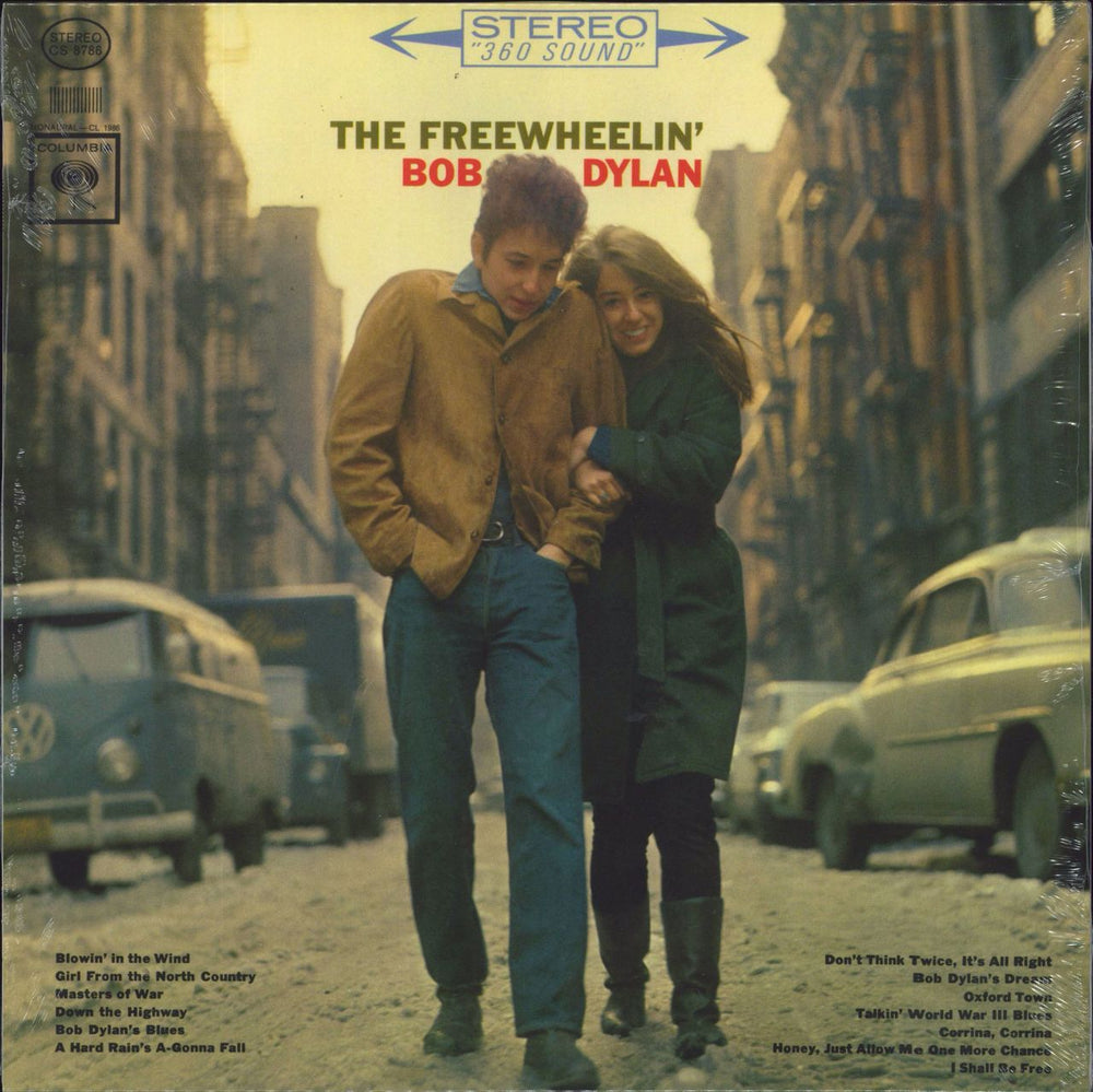 Bob Dylan The Freewheelin' Bob Dylan - 180gram Vinyl - Sealed UK vinyl LP album (LP record) CS8786