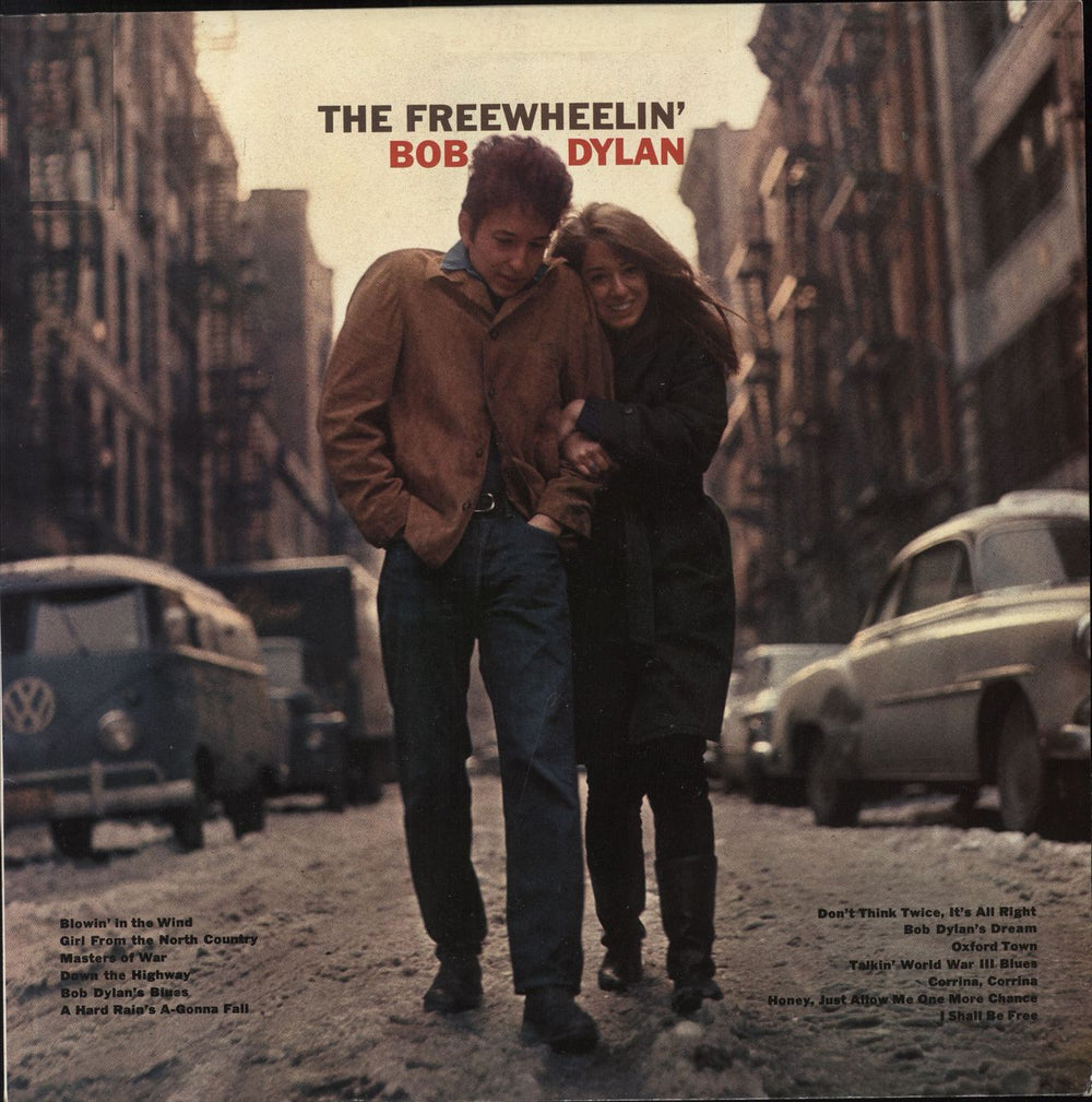 Bob Dylan The Freewheelin' Bob Dylan - Barcoded UK vinyl LP album (LP record) 32390