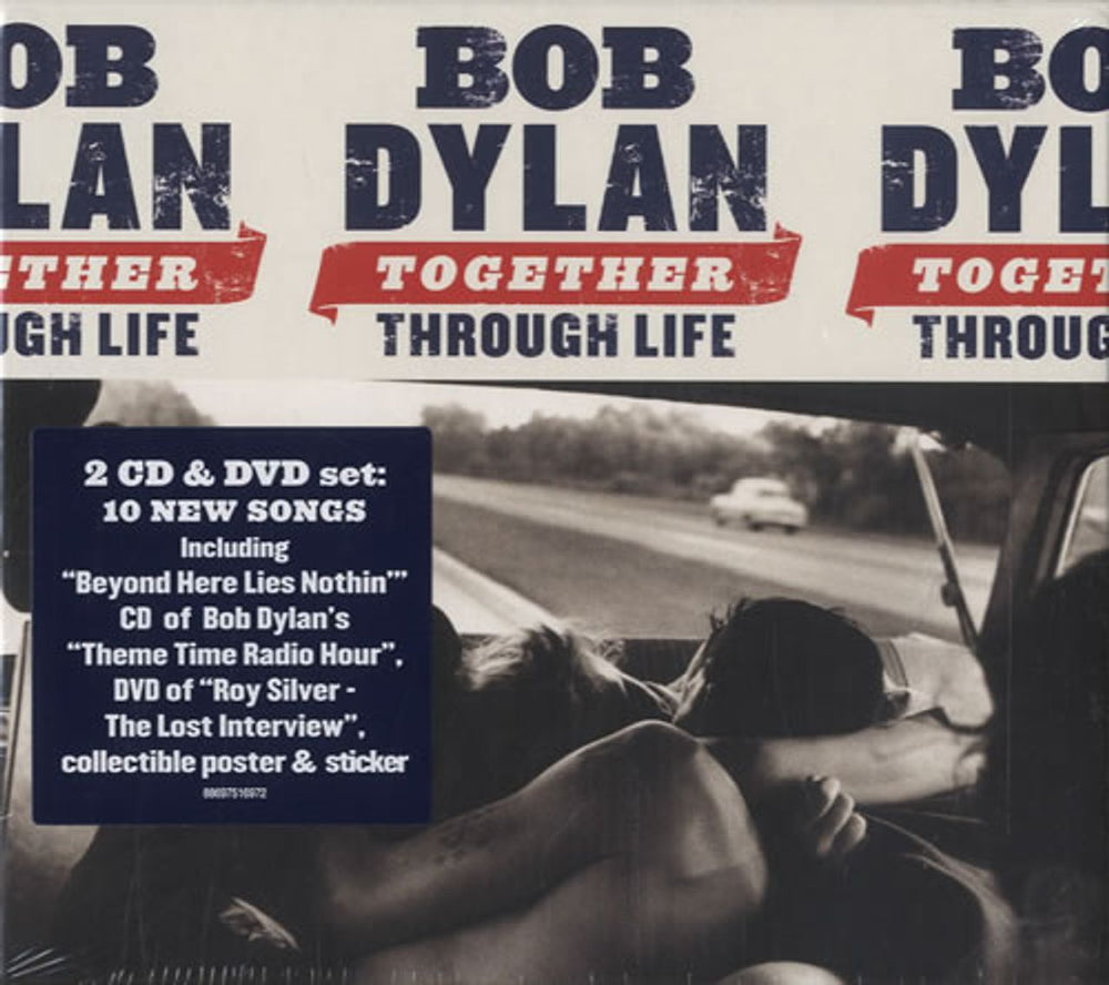 Bob Dylan Together Through Life - Sealed UK 3-disc CD/DVD Set 88697516972