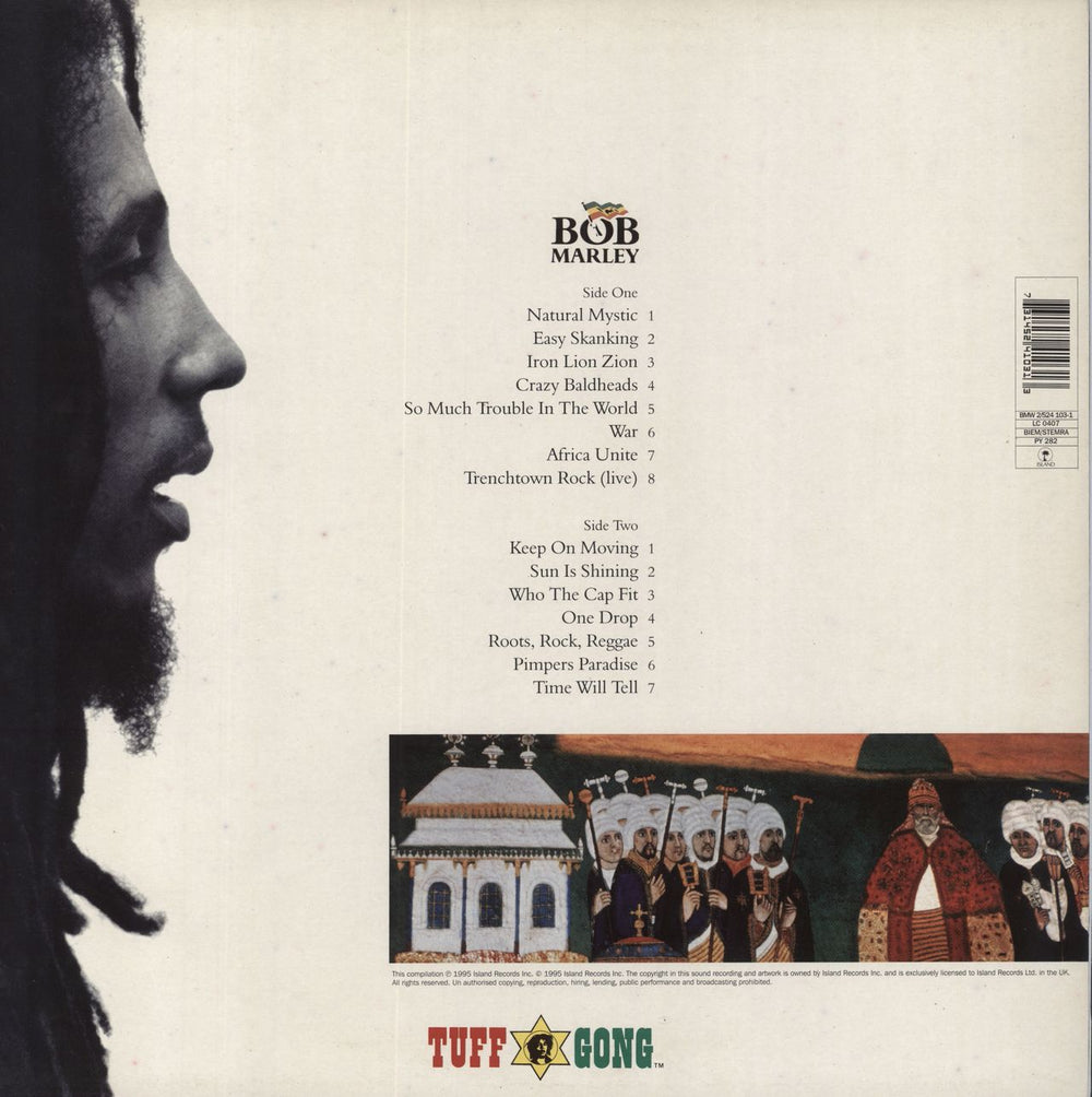 Bob Marley & The Wailers Natural Mystic UK vinyl LP album (LP record) 731452410313