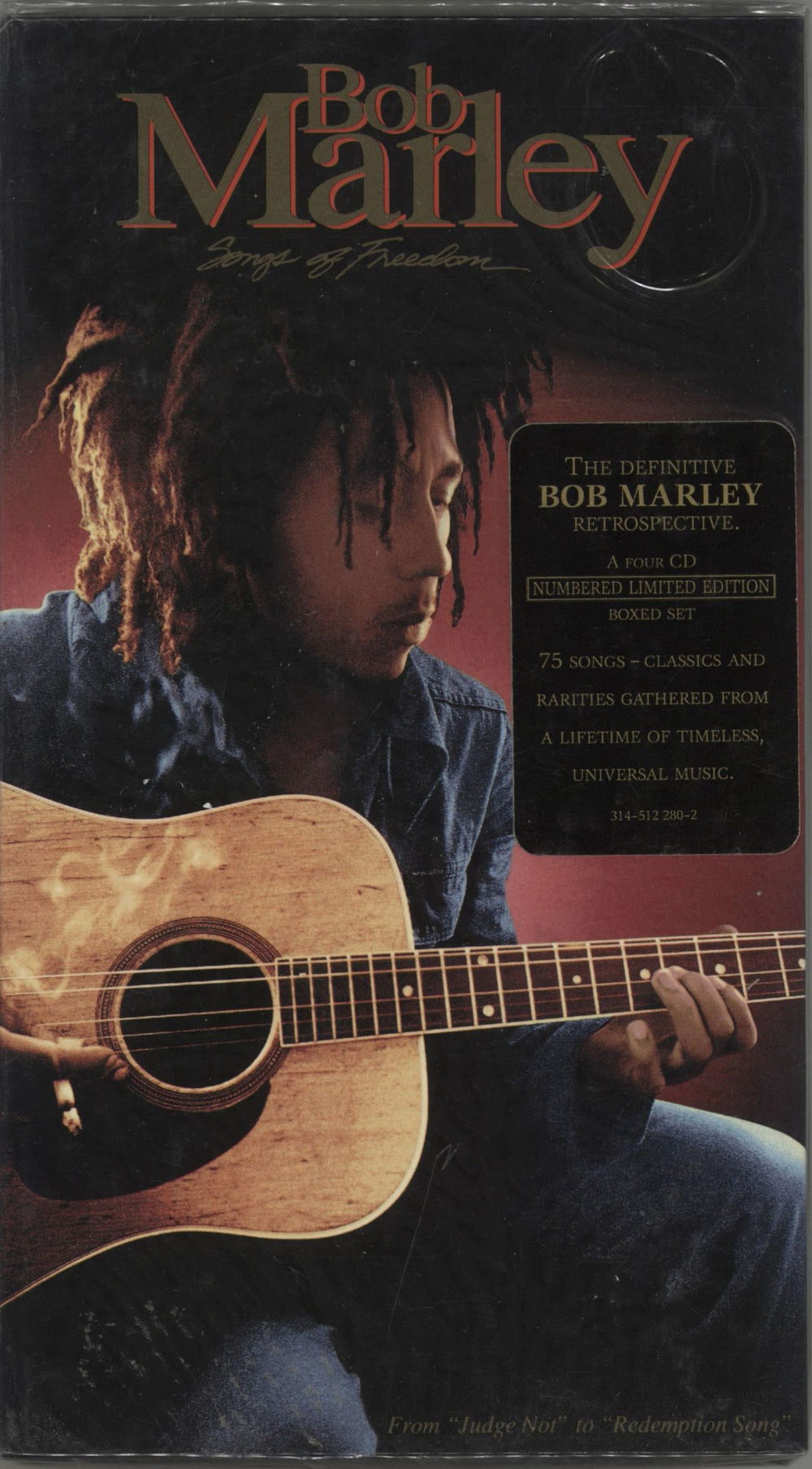 Bob Marley & The Wailers Songs Of Freedom - Sealed UK CD Album Box Set TGCBX1