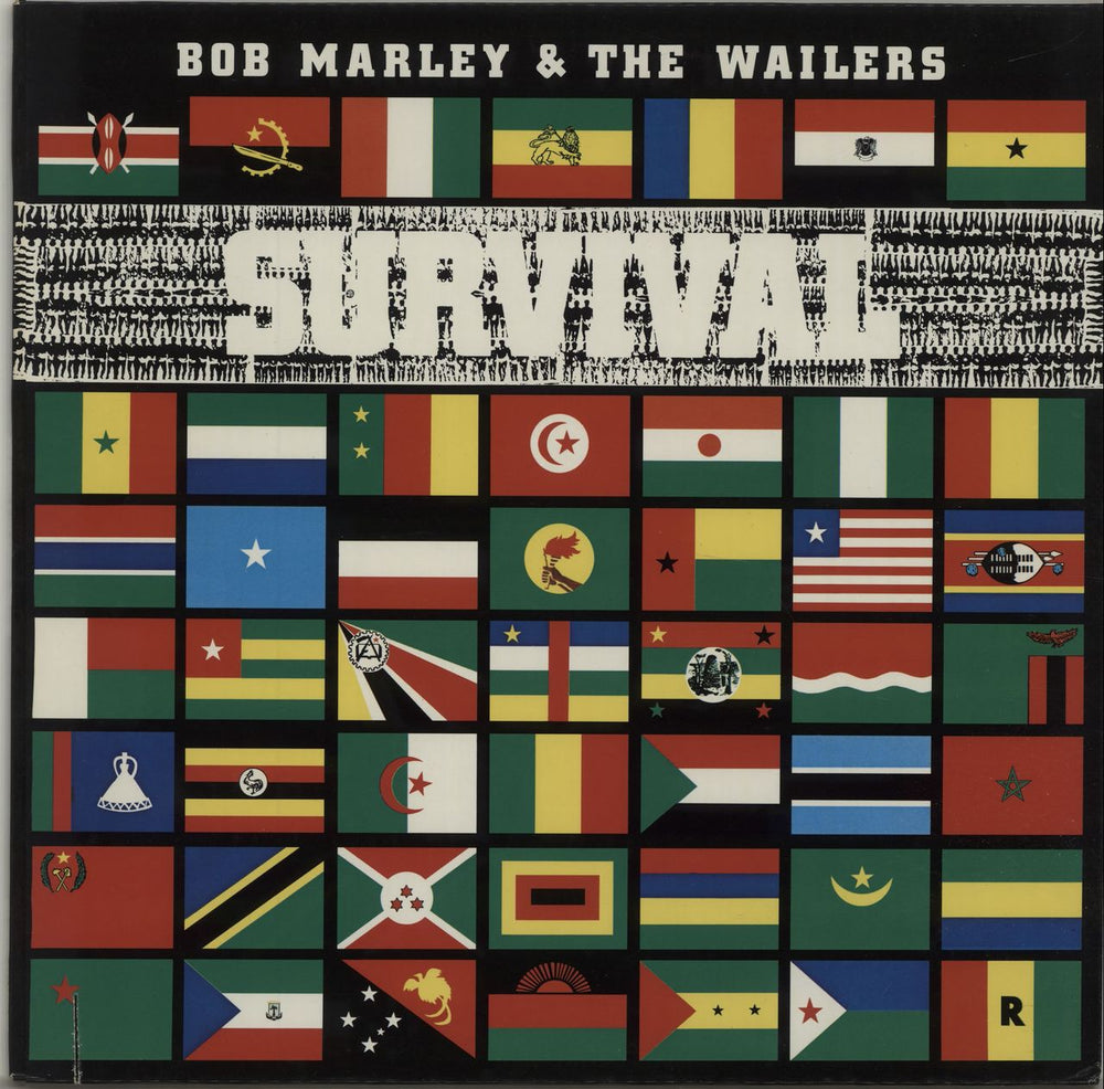 Bob Marley & The Wailers Survival German vinyl LP album (LP record) 200911-320