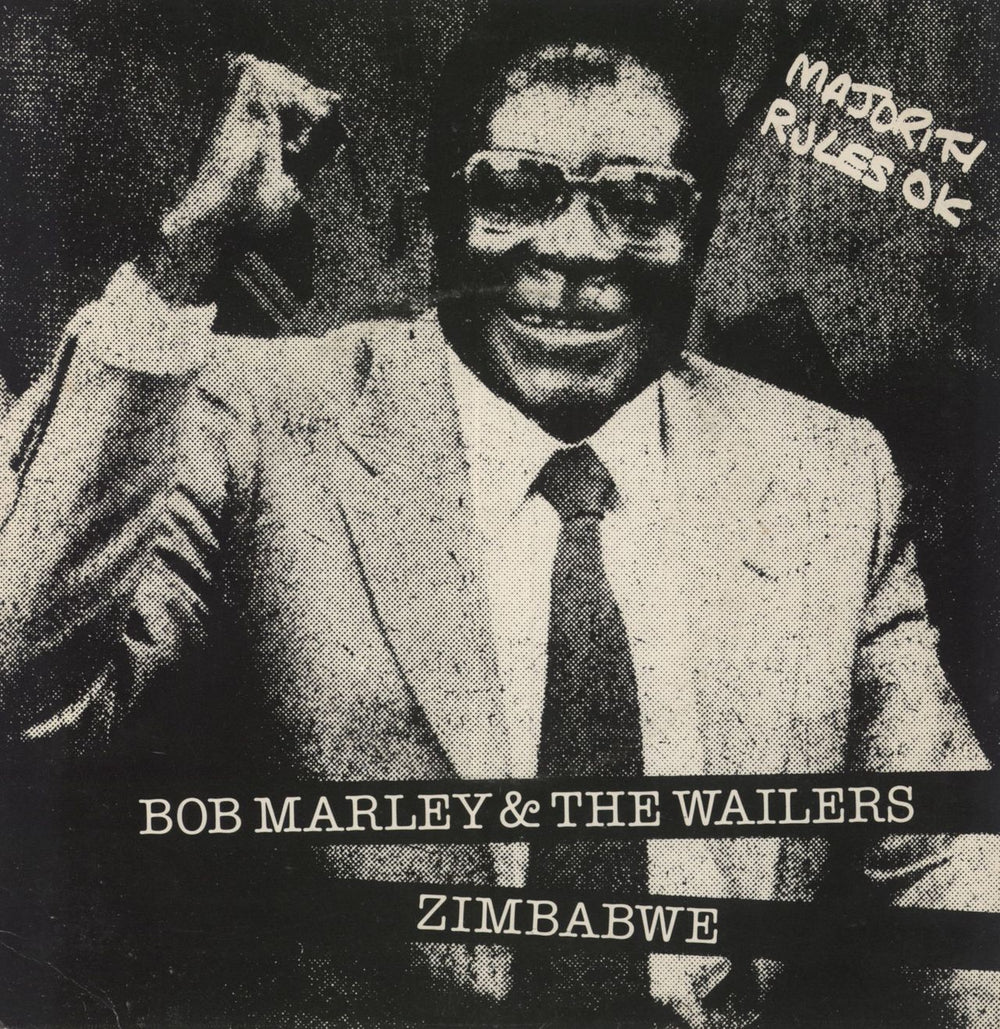 Bob Marley & The Wailers Zimbabwe + Mugabe Sleeve - EX UK 7" vinyl single (7 inch record / 45) WIP6597