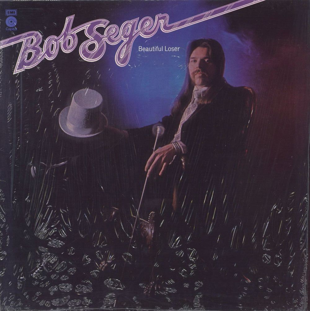 Bob Seger Beautiful Loser - shrink UK vinyl LP album (LP record) E-ST11378