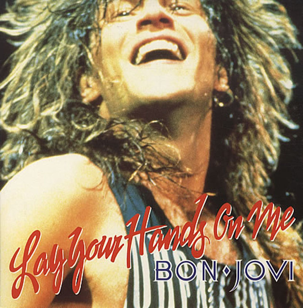 Bon Jovi Lay Your Hands On Me UK 12" vinyl single (12 inch record / Maxi-single) JOV612