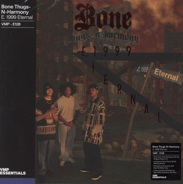 Bone Thugs 'n Harmony E. 1999 Eternal - Red-N-White Vinyl US 2-LP