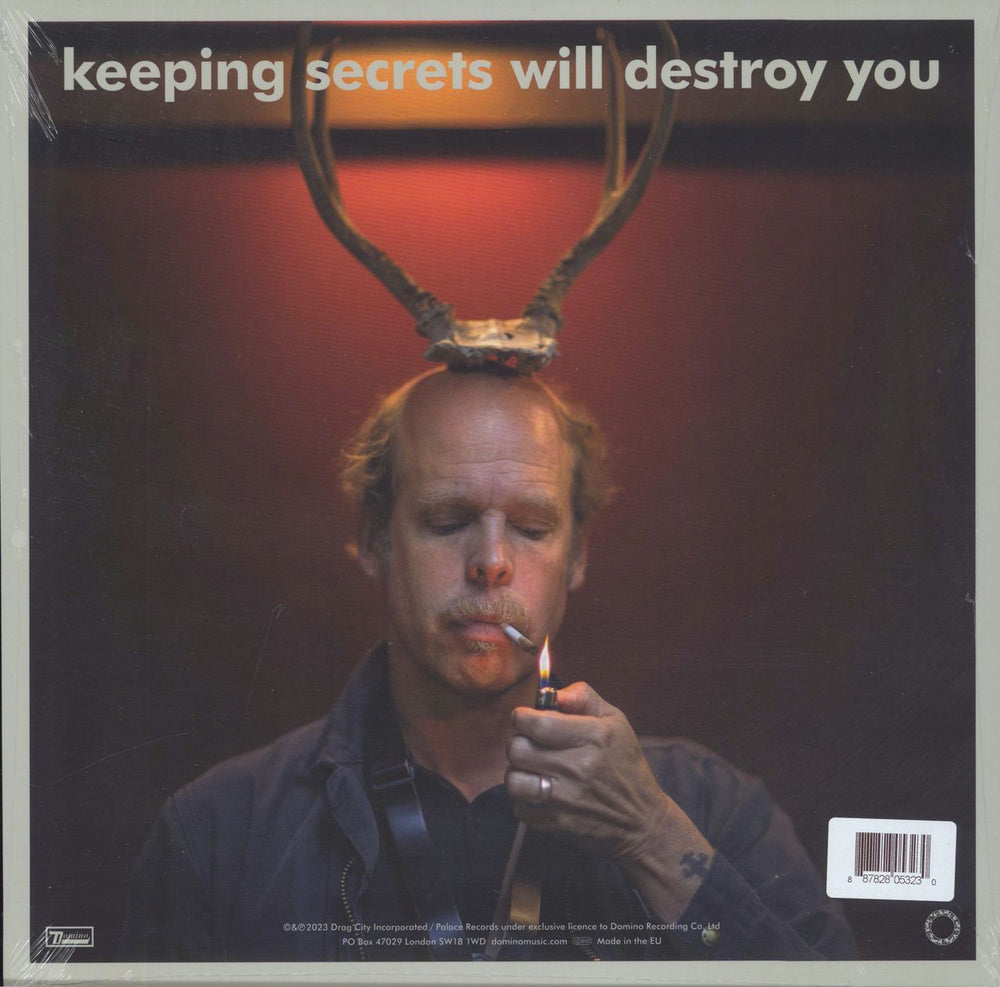 Bonnie Prince Billy Keeping Secrets Will Destroy You - Rose Vinyl UK vinyl LP album (LP record) 887828053230