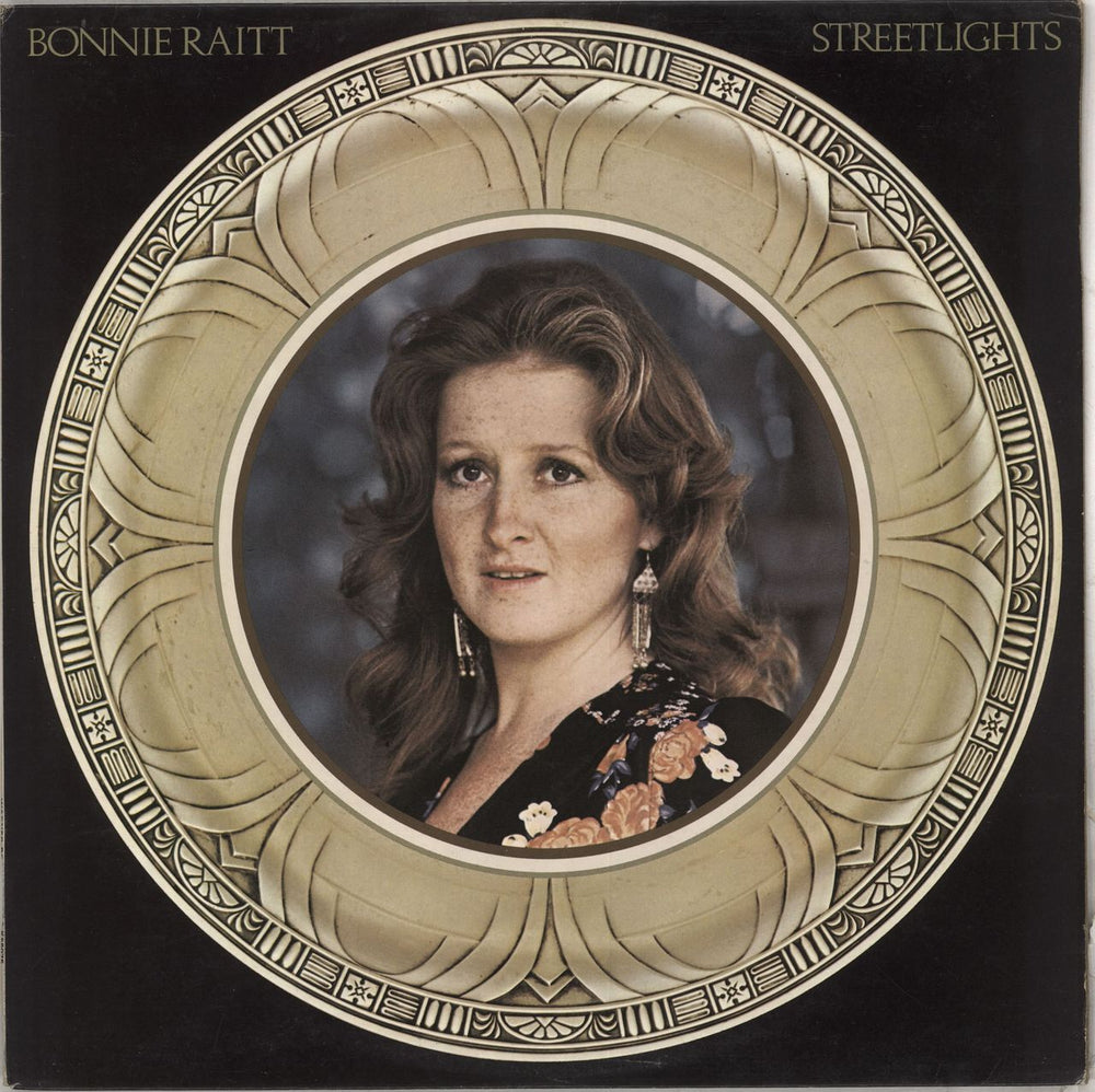 Bonnie Raitt Streetlights UK vinyl LP album (LP record) K56075