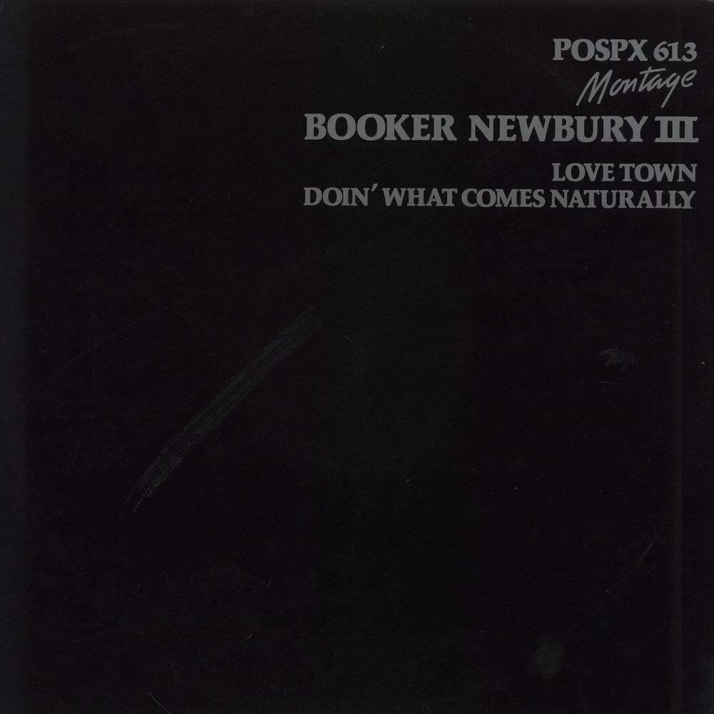 Booker Newberry III Love Town UK 12" vinyl single (12 inch record / Maxi-single) POSPX613