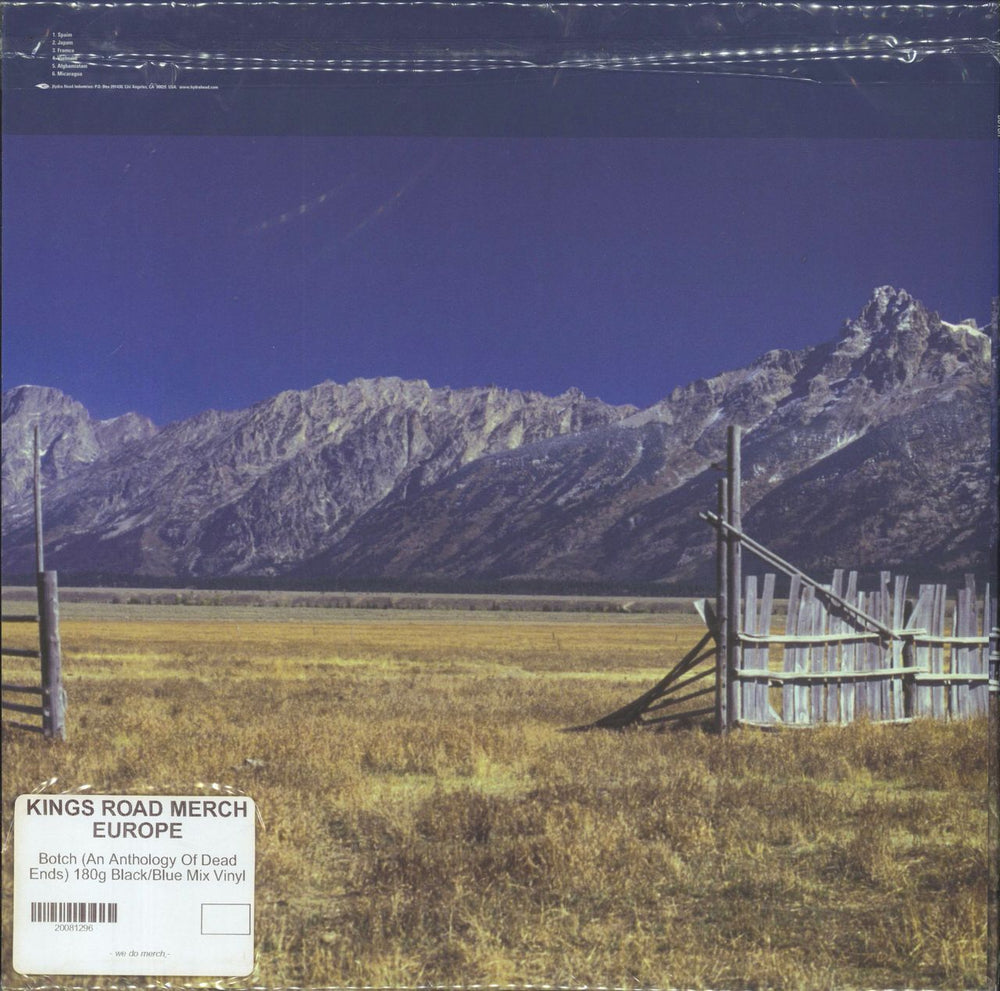 Botch An Anthology Of Dead Ends - 180gm Black/Blue Mix Vinyl US 12" vinyl single (12 inch record / Maxi-single)