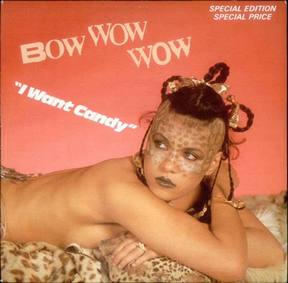 Bow Wow Wow I Want Candy - etched UK 7" vinyl single (7 inch record / 45) RCA238