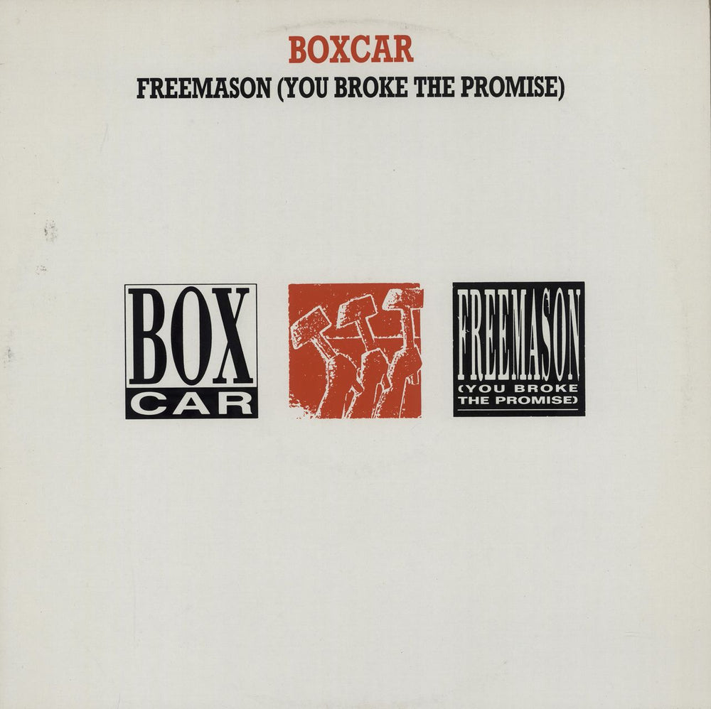 Boxcar Freemason (You Broke The Promise) UK 12" vinyl single (12 inch record / Maxi-single) 612499