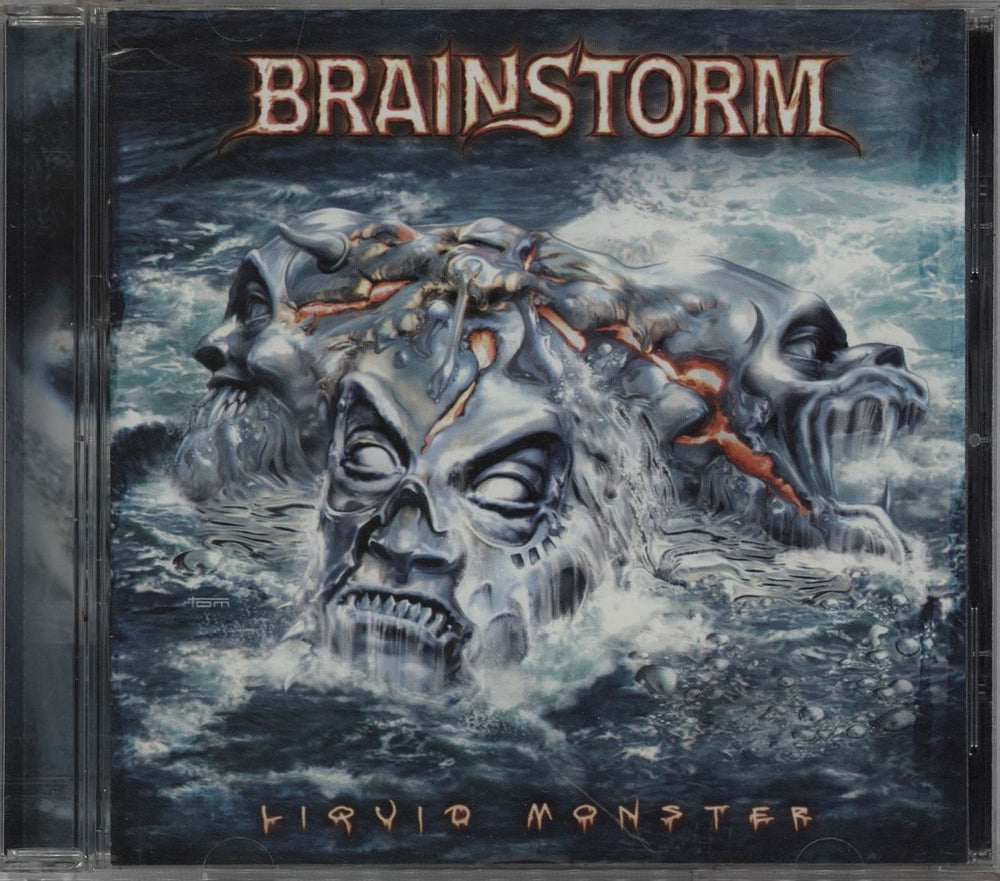 Brainstorm Liquid Monster UK CD album (CDLP) 3984-14526-2