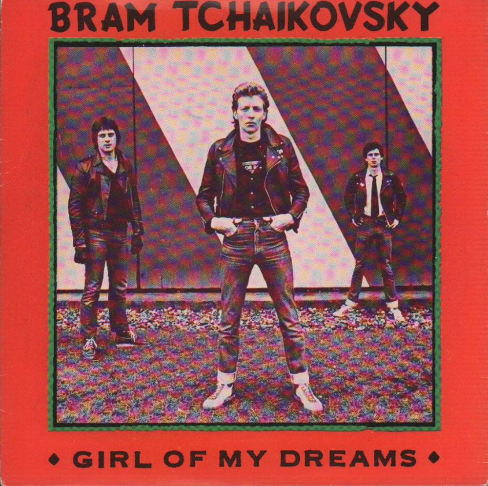 Bram Tchaikovsky Girl Of My Dreams UK 7" vinyl single (7 inch record / 45) ADA28